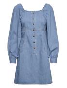 Puff Sleeve Dress Lee Jeans Blue