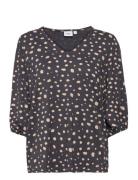 Minasz V-N Blouse Saint Tropez Navy