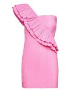 Paper Pleat Boxberg Dress Mads Nørgaard Pink