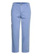 Women Pants Woven Regular Esprit Casual Blue