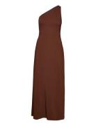 Shoulder Ankle Length Dress IVY OAK Brown