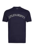 Collegiate T-Shirt Lyle & Scott Navy