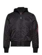 Ma-1 Zh Back Print Alpha Industries Black