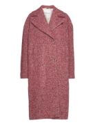 Coat Textured Wool REMAIN Birger Christensen Pink