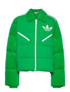 Velvet Puffer Adidas Originals Green