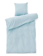 St Bed Linen 140X220/60X63 Cm Compliments Blue