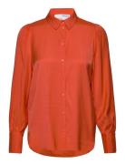 Slfalfa Ls Shirt B Selected Femme Orange