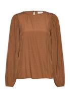 Kacatia Blouse Kaffe Brown