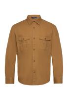 D1. Rel Twill Patch Pocket Shirt GANT Brown