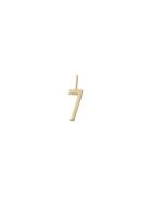 Lucky Numbers 10Mm Gold Design Letters Gold