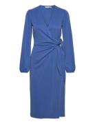 Catjaiw Wrap Dress InWear Blue