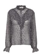 Viscose Silk Shirt Rosemunde Grey