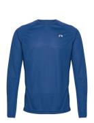 Men Core Running T-Shirt L/S Newline Blue