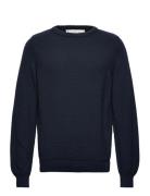 The Organic Waffle Knit By Garment Makers Navy