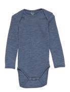 Body Ls, Off. White Drop Needle, Merino Wool Smallstuff Blue