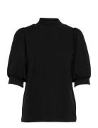 21 The Puff Blouse My Essential Wardrobe Black