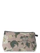 Cosmetic L Flower Linen Ceannis Patterned