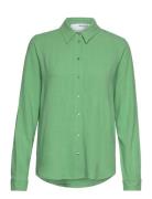 Slfviva Ls Shirt Noos Selected Femme Green