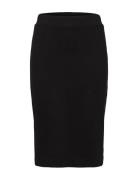 Slfshelly Mw Pencil Skirt B Noos Selected Femme Black