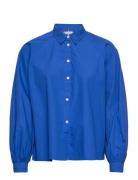 Org Co Solid Raglan Shirt Ls Tommy Hilfiger Blue