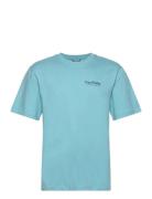 Hudson Script T-Shirt Penfield Blue