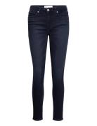 Mid Rise Skinny Ankle Calvin Klein Jeans Blue