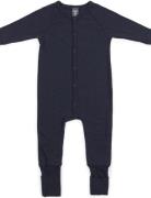 Night Suit, Navy Drop Needle, Merino Wool Smallstuff Navy