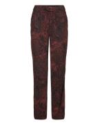 Slshirley Printed Pants Soaked In Luxury Brown