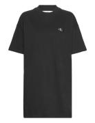 Badge T-Shirt Dress Calvin Klein Jeans Black