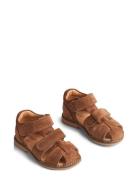 Bay Closed Toe Wheat Brown