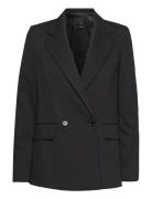 Double-Breasted Blazer Mango Black