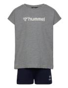 Hmlnova Shorts Set Hummel Grey