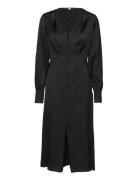 Logo Jacquard Shirtdress Karl Lagerfeld Black