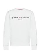 Tommy Logo Sweatshirt Tommy Hilfiger White