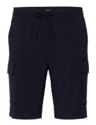 Relaxed Suit Cargo Shorts Lindbergh Navy