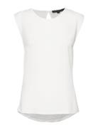 Polly Plains Cappedtee French Connection White