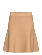 Octavia Knit Skirt Second Female Beige