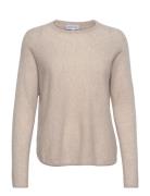 Curved Sweater Davida Cashmere Beige