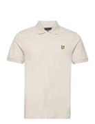 Plain Polo Shirt Lyle & Scott Cream