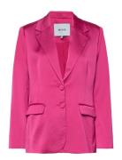 Msjustina Sateen Blazer 1 Minus Pink