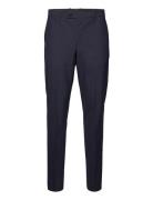 Slim Fit Wool Suit Trousers Mango Navy