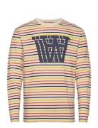 Mel Stripe Long Sleeve Double A By Wood Wood Yellow