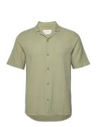 Short-Sleeved Cuban Shirt Revolution Khaki