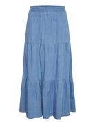 Crviola Skirt Cream Blue