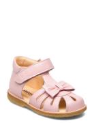 Sandals - Flat - Closed Toe - ANGULUS Pink