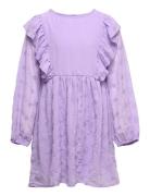 Nkfforra Ls Dress Name It *Betinget Tilbud Purple