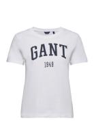 Logo Ss T-Shirt GANT White