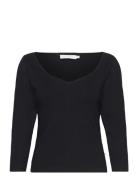 Top With Squared Neck Coster Copenhagen Black