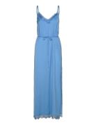 Ashsz Maxi Dress Saint Tropez Blue