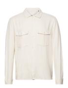 Onskari Ls Shirt Visc Lin 0075 Cs ONLY & SONS White